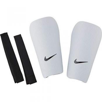 Nike Strike Select Shin Guards for Soccer (White/Black, Unisex, Large)
