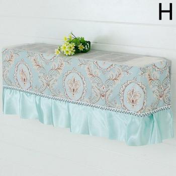 Air Conditioning Cloth Cover with Flower Pattern