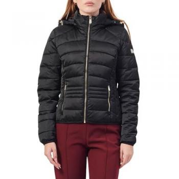Cappuccio Piumino Yes Zee Giubbotto Donna Nera