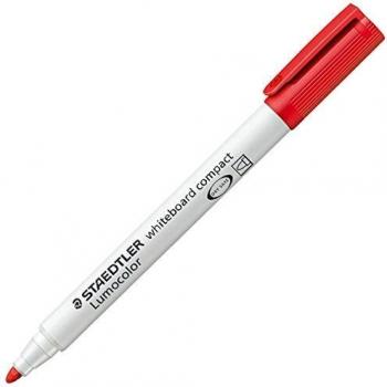 Whiteboardmarker compact rot STAEDTLER 3412 Lumocolor