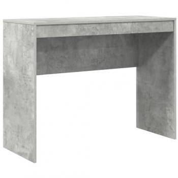 Bureau industriel en béton gris Vidaxl 100 × 40 × 76 cm