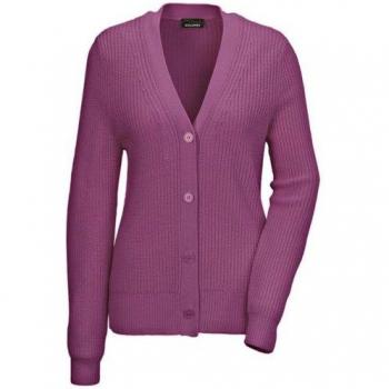 Goldner Fashion Beeren‑Rippenpullover, pflegeleicht, Gr. 54