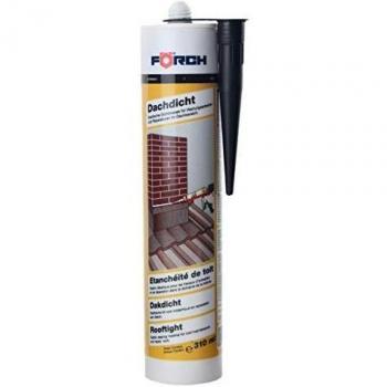 Förch Dachdicht 310 ml Schwarz – Flexible Elastik für Dachabdichtung