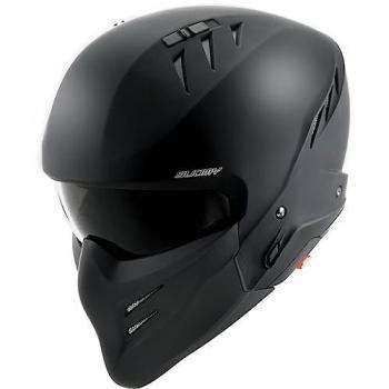 Casco Suomy Armor Plain Negro Mate XS