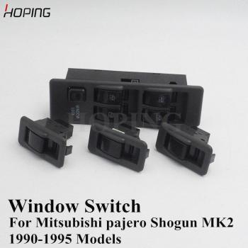HOPING 4Pcs Window Switches for Mitsubishi Pajero Shogun MK2 1990-1995