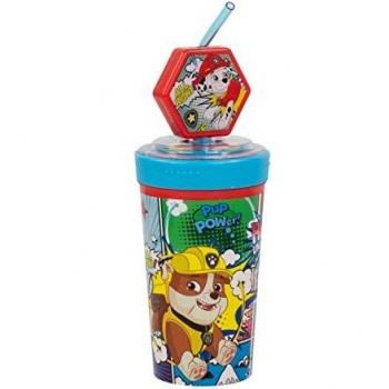 Paw Patrol Strohhalmbecher mit 3D-Figur, 475 ml