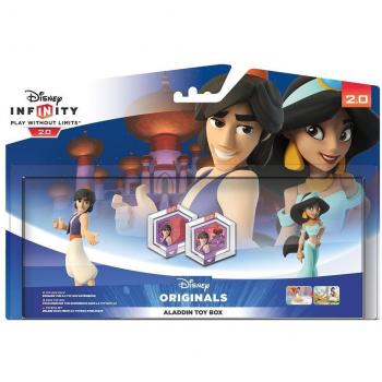 Disney Infinity 2.0 Aladdin Jasmin Spielkiste – 2 Münzen (NEU)