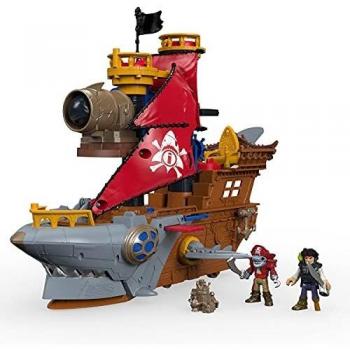 Barco Pirata Tiburón Imaginext