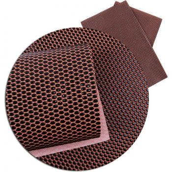 30x140cm Crafting Faux Leather with Dot Pattern