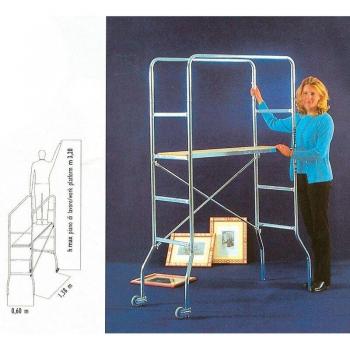 Andamio Zincado Trio 60x130 H188 cm