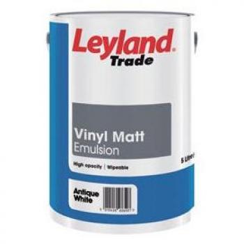 Leyland Exterior Paint Matte Finish Brilliant White 10L