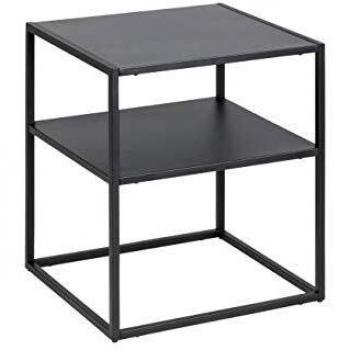 ACTONA GROUP Beistelltisch VIRUM, schwarz, 45 x 40 cm