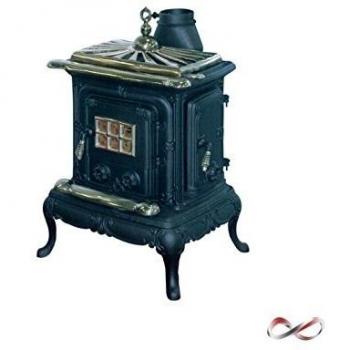 STUFA A LEGNA PARLOR SMALL IN GHISA