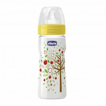 Biberon Bianco/Giallo Chicco 330 ml