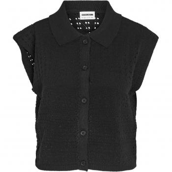 Cardigan FWD NoisyMay Maniche Corte Nero