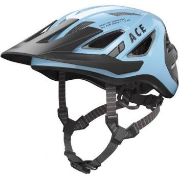 ABUS Fahrradhelm Urban‑I 3.0 ACE – Mittel – Iced Blue – 52–58 cm
