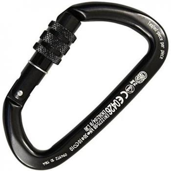 Kong Italy Black Snap Hook Carabiner