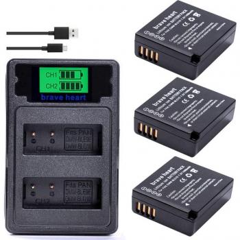 BLE9 – Batterie d’appoint pour Panasonic GX85
