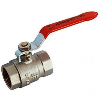 Maniglia Piatta Acciaio Rosso per Valvola Sfera Ottone PN40 26/34