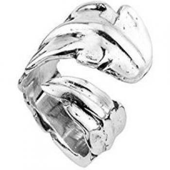 Anillo Anillo de Pluma en Plata Talla L