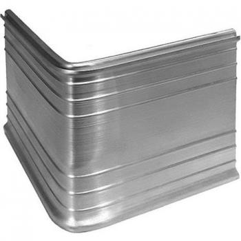 Eckwinkel 90° für Green-Split Rasenkante aus Aluminium
