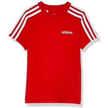 Adidas YB E 3S Tee bambino color scarlet & white 1112