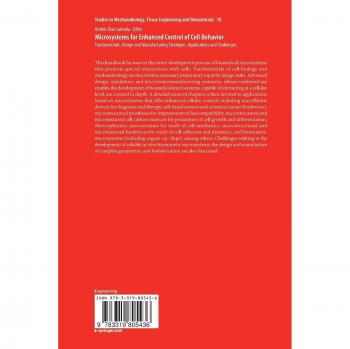 Microsystems for Enhanced Control of Cell Behavior