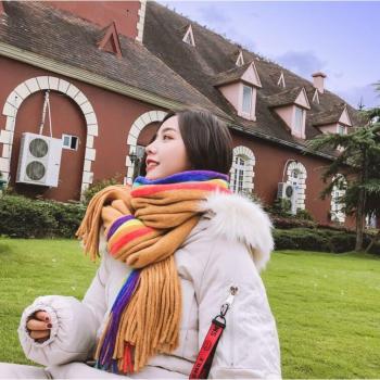 230cm Warm Cashmere Tippet with Tassels