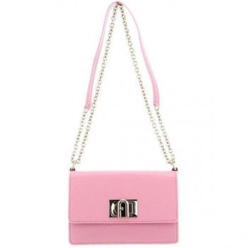 FURLA 1927 Mini Crossbody saumon