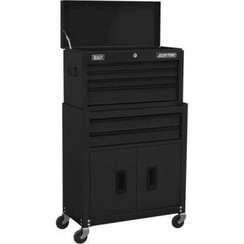 Sealey AP22BK 6 Drawer Top Chest and Roller Cabinet
