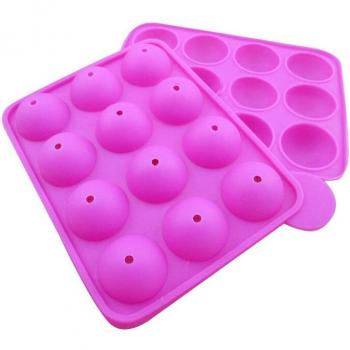 Non-Stick Silicone Metal 12-Cup Muffin Baking Tray