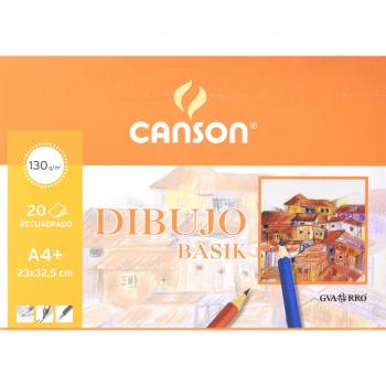 Canson Zeichnungsunterlage – 20 Blatt, 130 g