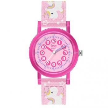 Quarzuhr ICE-WATCH ICE learning Armbanduhren rosa Kinder Armbanduhr, Kinderuhr, Mädchen, Lernuhr, Schulanfang, Geschenkidee
