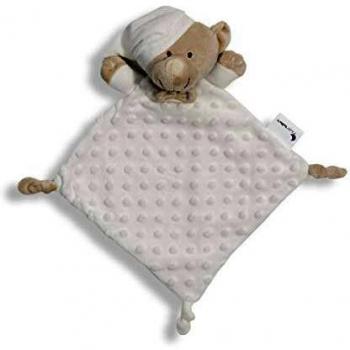Dou Dou Osos Beige Manta de apego Interbaby