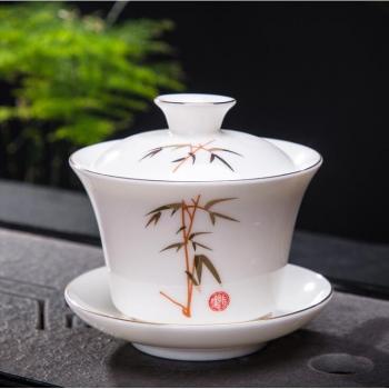 250ml Jade Sheep Fat Tea Ceremony Set