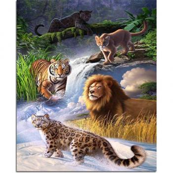 Création 5D Diamant Animaux