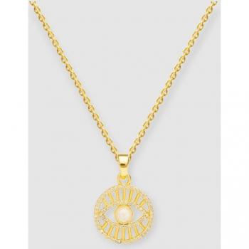 Colgante Espejo del Alma en Oro
