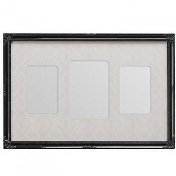 Black Premier Housewares 3-Photo Multi Frame