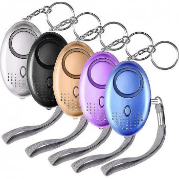Llavero de Seguridad con Alarma 140db y Luz LED