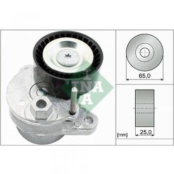V-Ribbed Belt Tensioner Lever by INA, Auxiliary Drive