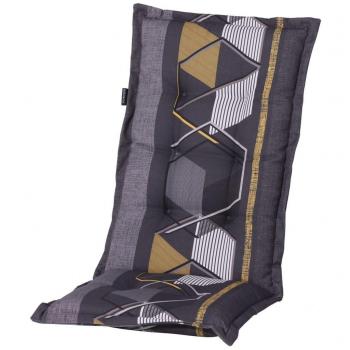 Sedia Schienale Alto Madison 123x50 cm Giallo