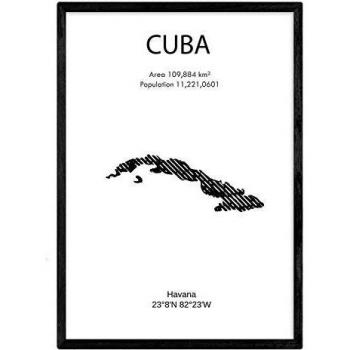 Nacnic Cuba: Lámina Artística de Países y Continentes