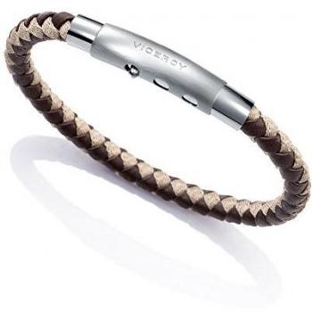 Pulsera Viceroy 6443P09011 para Hombre en Piel Marrón