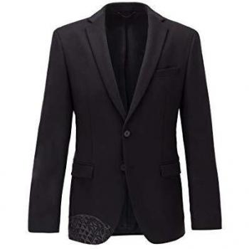 Boss Ross4 Herren-Sakko (Meissen Capsule), Schwarz, 54