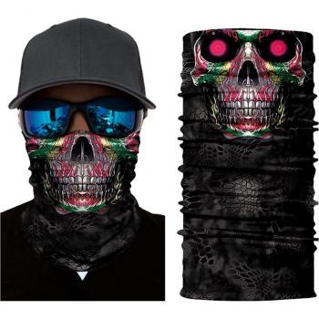 Gorro Motocicleta Calavera 3D