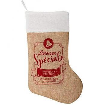 Chaussette de Noël en toile