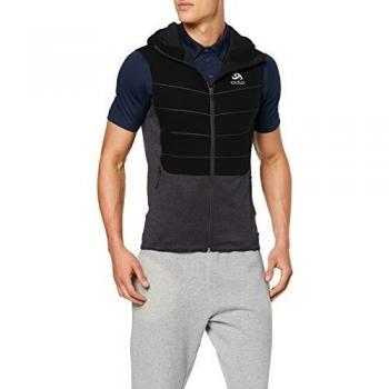 Gilet Odlo Millennium S Thermo mic homme Noir Taille 2XL
