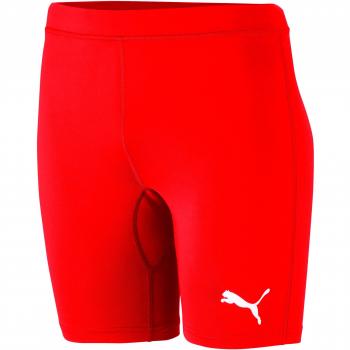 Shorts de compresión Puma Liga Baselayer rojo