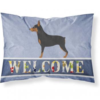 Caroline’s Mini Pinscher Warm Welcome Throw – Standard Edition
