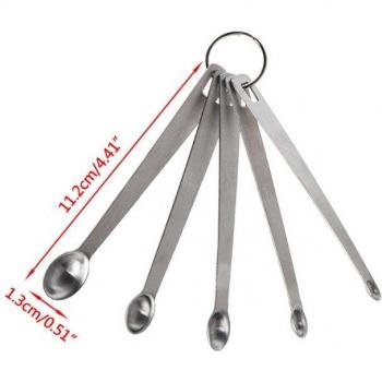 Mini cuillères à mesurer robustes – Kit 5 pièces